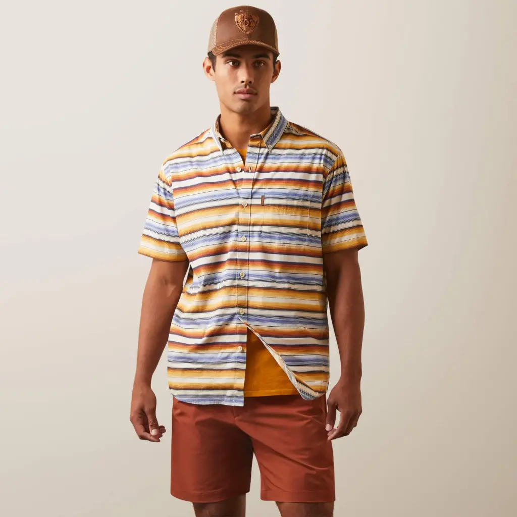 PLAYERA MEN'S SUNSET SERAPE SHIRT