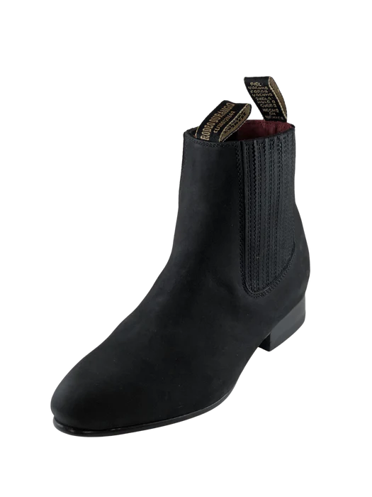 BOTIN HOMBRE Rodeo Nobuck Black L/Sole 