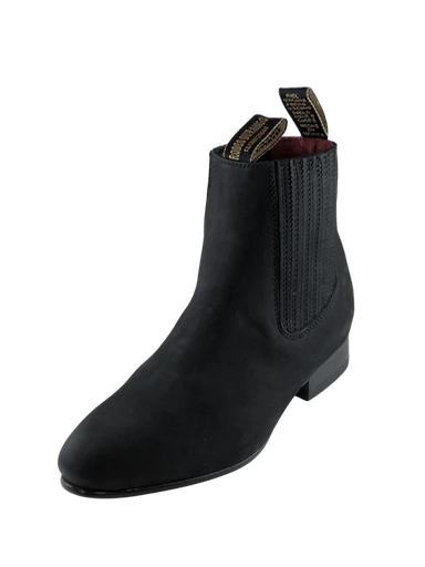 BOTIN HOMBRE Rodeo Nobuck Black L/Sole 