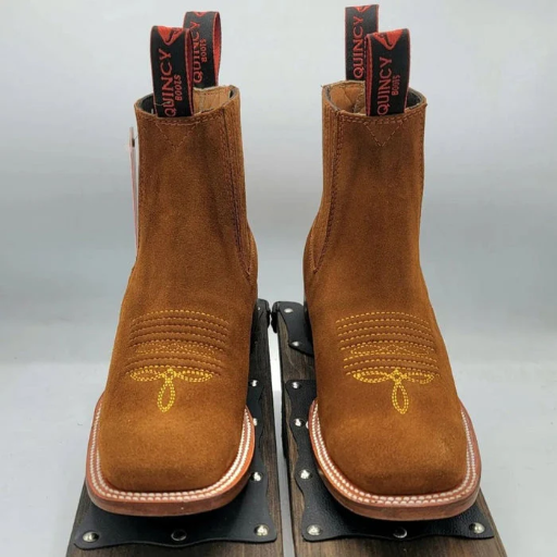 BOTIN HOMBRE leather gamuza gold